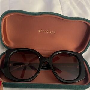 Gucci Black Square Sunglasses